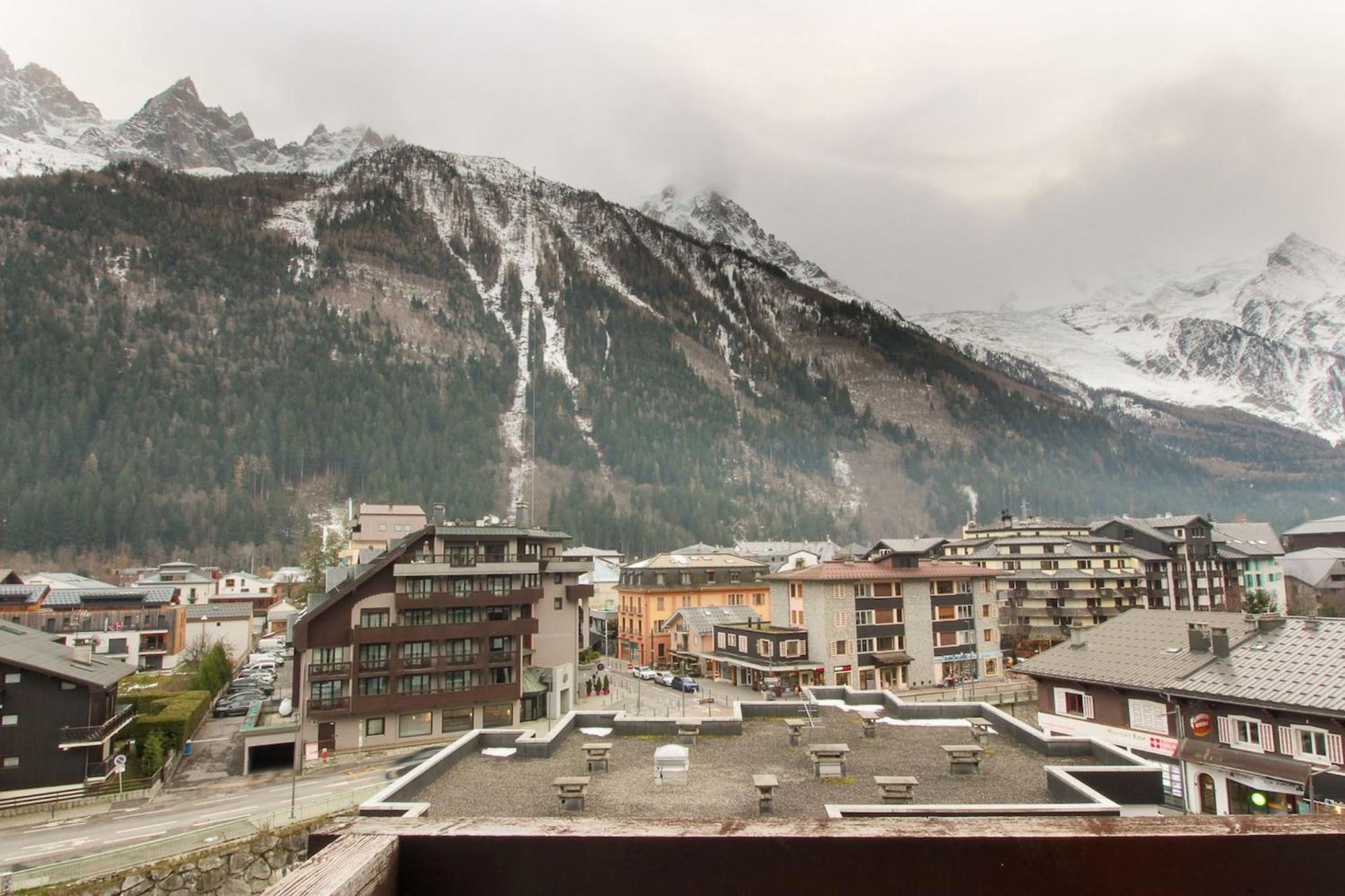 L'Aiguille - Center Of Chamonix - View Mont-Blanc Apartment Bagian luar foto