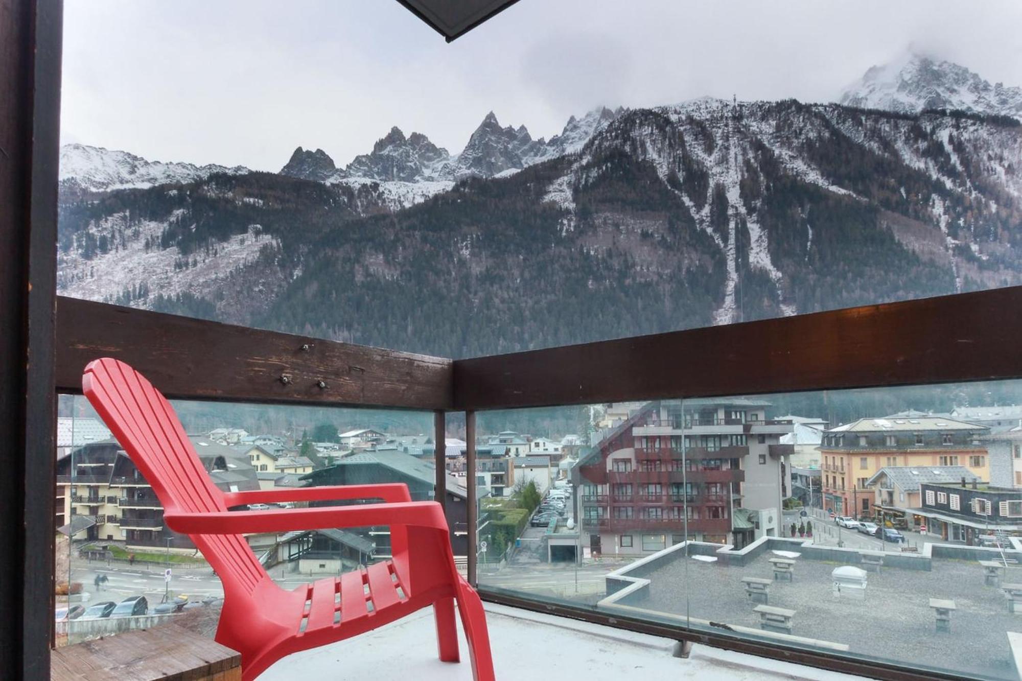 L'Aiguille - Center Of Chamonix - View Mont-Blanc Apartment Bagian luar foto